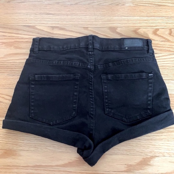 Garage Retro High Waist Shorts - Picture 2 of 4